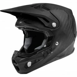 Fly Racing Formula Carbon Solid BMX Race Helmet-Matte Black Carbon Helmets