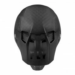 Fly Racing Formula Carbon Solid BMX Race Helmet-Matte Black Carbon Helmets