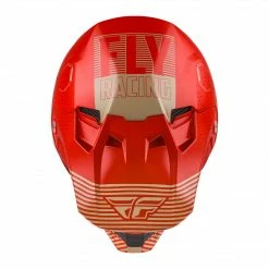 Fly Racing Formula CC Primary BMX Race Helmet-Red/Khaki Helmets
