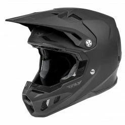 Helmets Fly Racing 2022 Formula CC Solid BMX Race Helmet-Matte Black