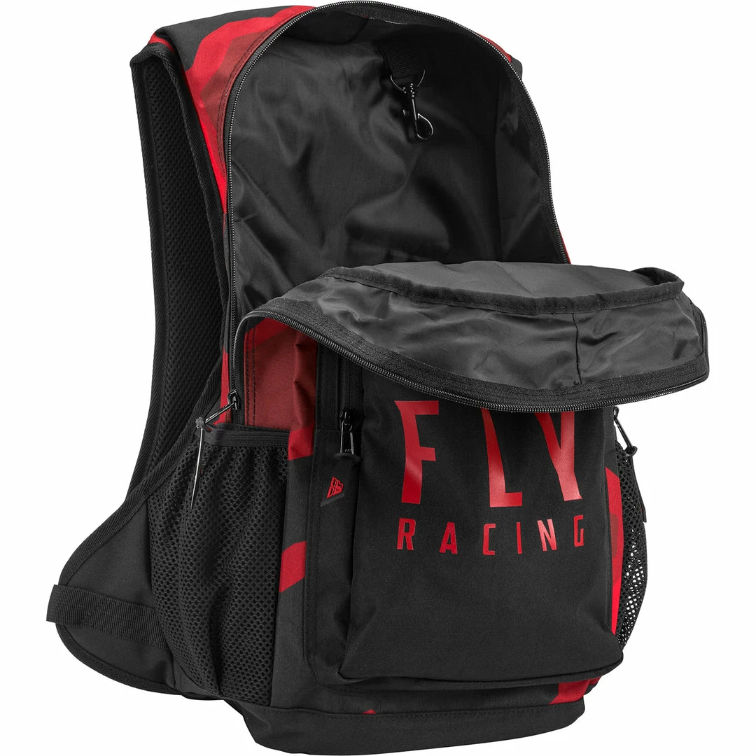 Fly Racing Jump Pack Backpack-Red/Black Camo 3 Fly Racing Jump Pack Backpack-Red/Black Camo
