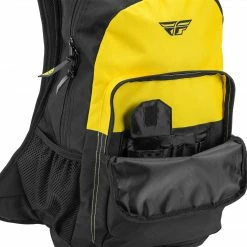 Fly Racing Jump Pack Rockstar Backpack-Black/Yellow Bags & Luggage