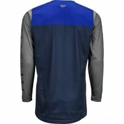 Fly Racing K121 BMX Race Jersey-Blue/Navy/Grey