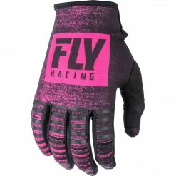 RACE WEAR Fly Racing Kinetic Noiz BMX Race Gloves-Neon Pink/Black