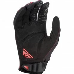 Fly Racing Kinetic Noiz BMX Race Gloves-Neon Red/Black RACE WEAR