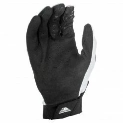 Fly Racing 2022 Pro Lite BMX Race Gloves-White/Black RACE WEAR