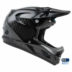 Fly Racing 2022 Werx-R Carbon BMX Race Helmet-Black Carbon Helmets