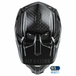 Fly Racing 2022 Werx-R Carbon BMX Race Helmet-Black Carbon Helmets