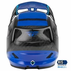 Fly Racing 2022 Werx-R Carbon BMX Race Helmet-Blue Carbon Helmets