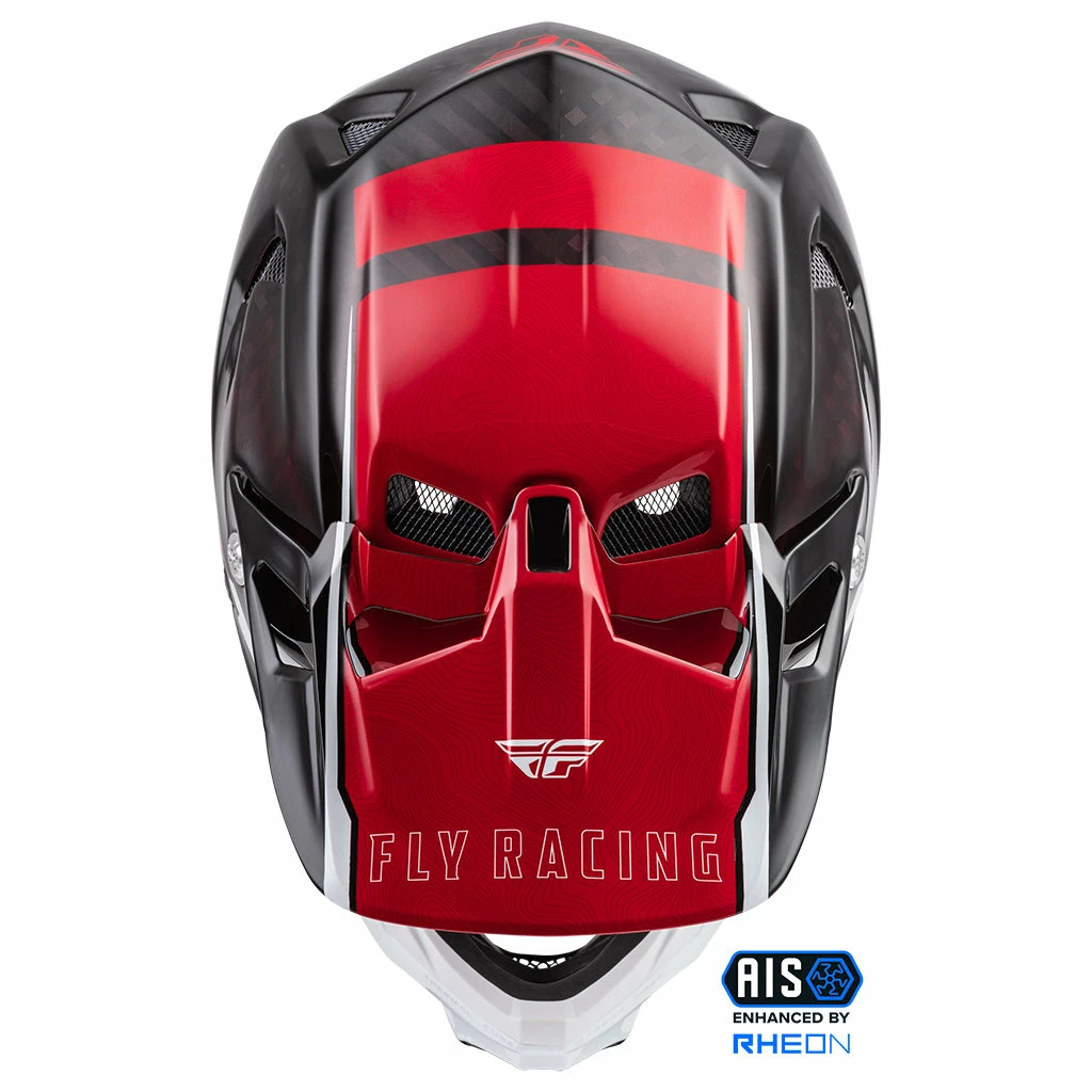 Fly Racing 2022 Werx-R Carbon BMX Race Helmet-Red Carbon 4 Fly Racing 2022 Werx-R Carbon BMX Race Helmet-Red Carbon