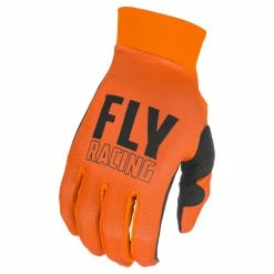 Fly Racing 2022 Pro Lite BMX Race Gloves-Orange/Black RACE WEAR