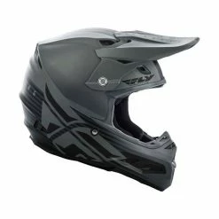 Fly Racing Carbon Mips Shield Helmet-Black/Grey-Adult X-Large PROTECTIVE GEAR