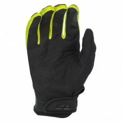 Fly Racing 2022 F-16 BMX Race Gloves-Grey/Black/Hi-Vis RACE WEAR