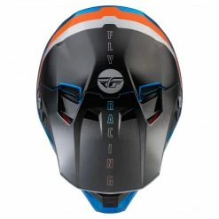 Fly Racing 2022 Formula CC Driver BMX Race Helmet-Blue/Orange/Black