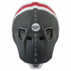 Helmets Fly Racing 2022 Formula CC Driver BMX Race Helmet-Matte Silver/Red/White