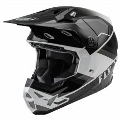 Helmets Fly Racing 2022 Formula CP Rush BMX Race Helmet-Grey/Black/White
