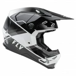 Helmets Fly Racing 2022 Formula CP Rush BMX Race Helmet-Grey/Black/White