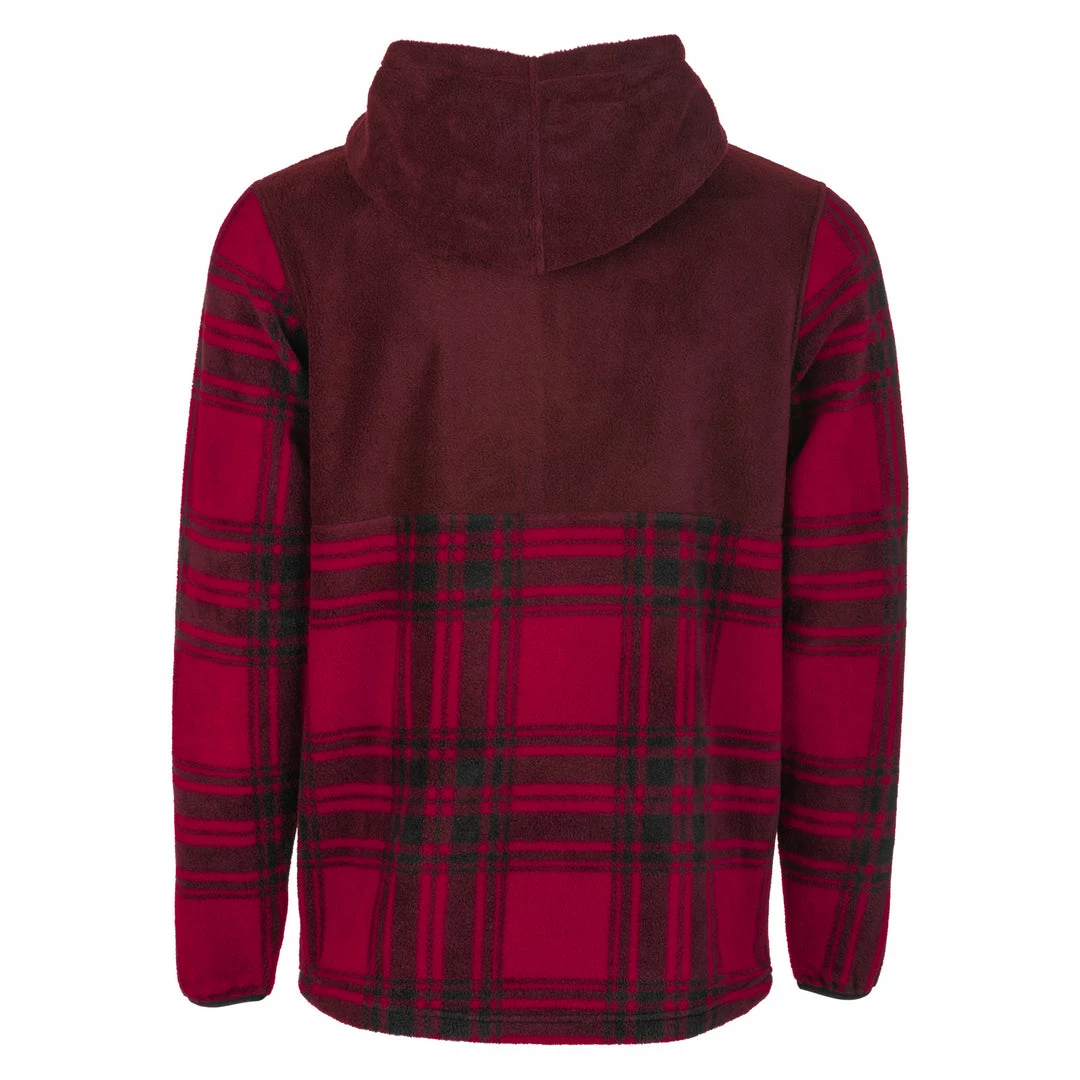 APPAREL Fly Racing 2022 Half Zip Pullover Hoodie-Red Plaid 2 APPAREL Fly Racing 2022 Half Zip Pullover Hoodie-Red Plaid