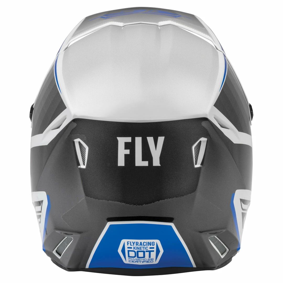 Helmets Fly Racing 2022 Kinetic Drift BMX Race Helmet-Blue/Charcoal/White 3 Helmets Fly Racing 2022 Kinetic Drift BMX Race Helmet-Blue/Charcoal/White