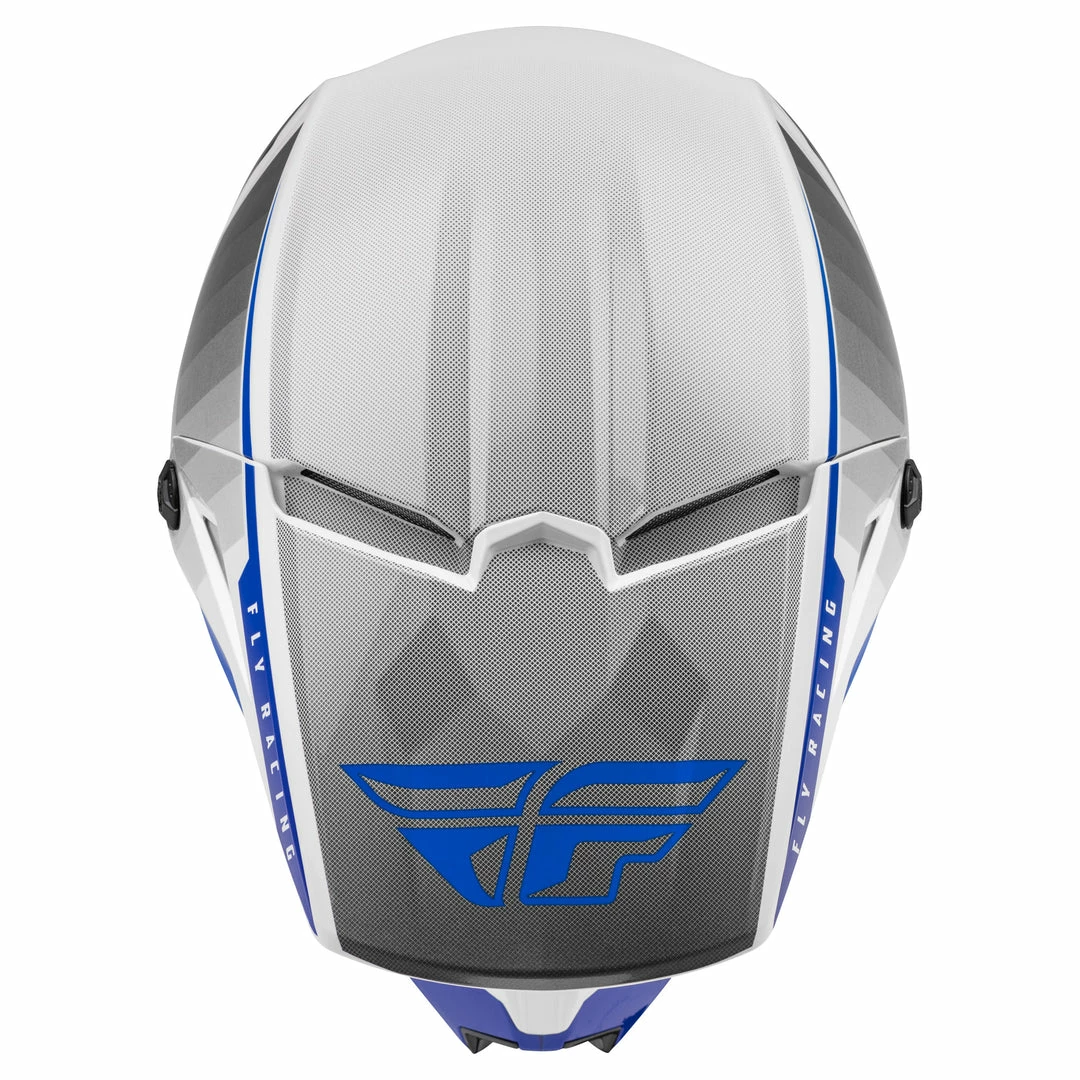 Helmets Fly Racing 2022 Kinetic Drift BMX Race Helmet-Blue/Charcoal/White 4 Helmets Fly Racing 2022 Kinetic Drift BMX Race Helmet-Blue/Charcoal/White