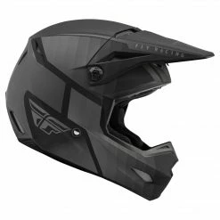 Fly Racing 2022 Kinetic Drift BMX Race Helmet-Matte Black/Charcoal Helmets