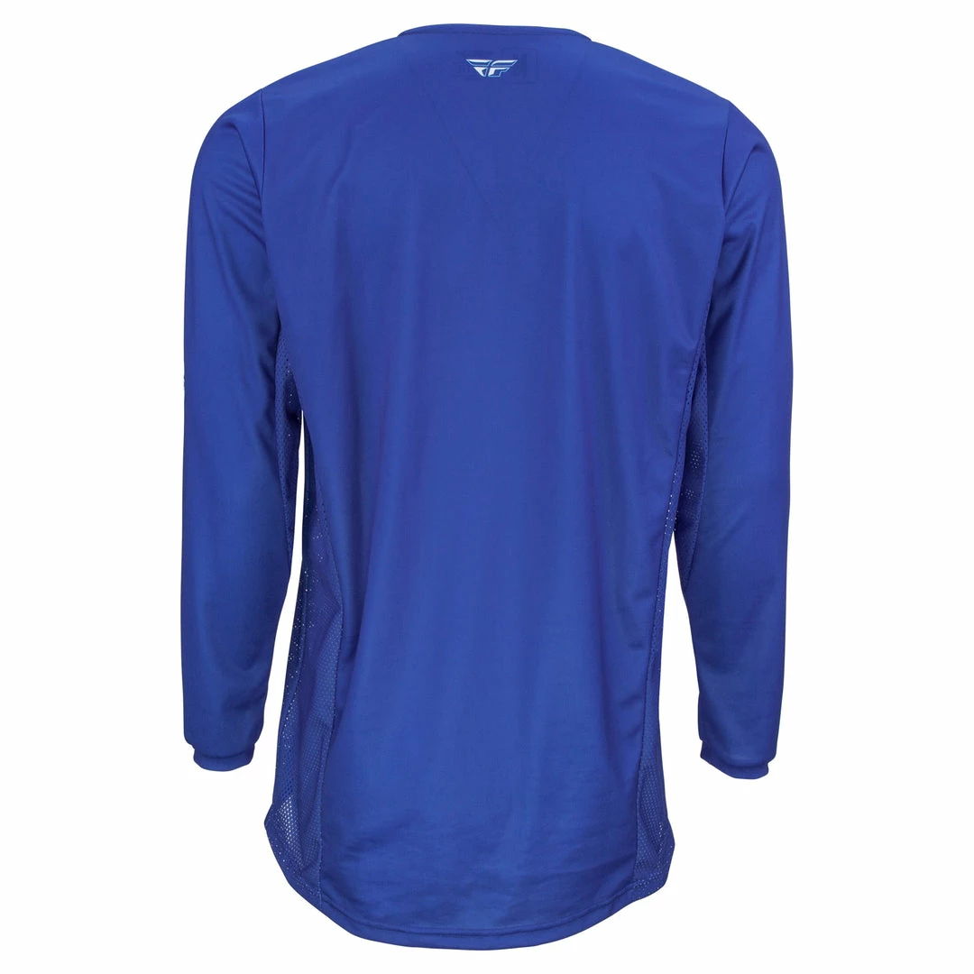 Fly Racing 2022 Kinetic Fuel BMX Race Jersey-Blue/White 2 Fly Racing 2022 Kinetic Fuel BMX Race Jersey-Blue/White