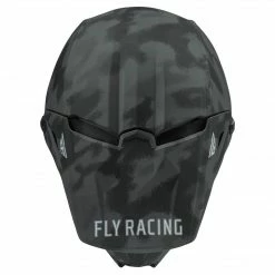 Fly Racing 2022 Kinetic S.E. Tactic BMX Race Helmet-Matte Grey Camo