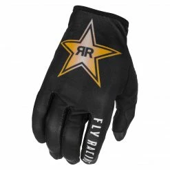 RACE WEAR Fly Racing 2022 Lite Rockstar BMX Race Gloves-Black/Gold