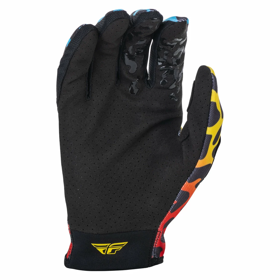 Fly Racing 2022 Lite S.E. Exotic BMX Race Gloves-Red/Yellow/Blue RACE WEAR 2 Fly Racing 2022 Lite S.E. Exotic BMX Race Gloves-Red/Yellow/Blue RACE WEAR