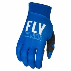RACE WEAR Fly Racing 2022 Pro Lite BMX Race Gloves-Blue/White