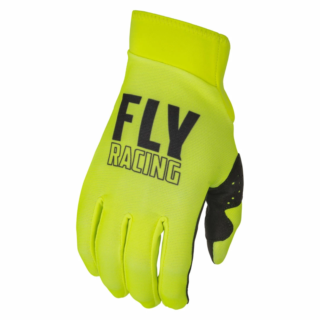 Fly Racing 2022 Pro Lite BMX Race Gloves-Hi-Vis/Black 1 Fly Racing 2022 Pro Lite BMX Race Gloves-Hi-Vis/Black