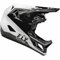 Fly Racing Rayce BMX Race Helmet-Black/White Helmets