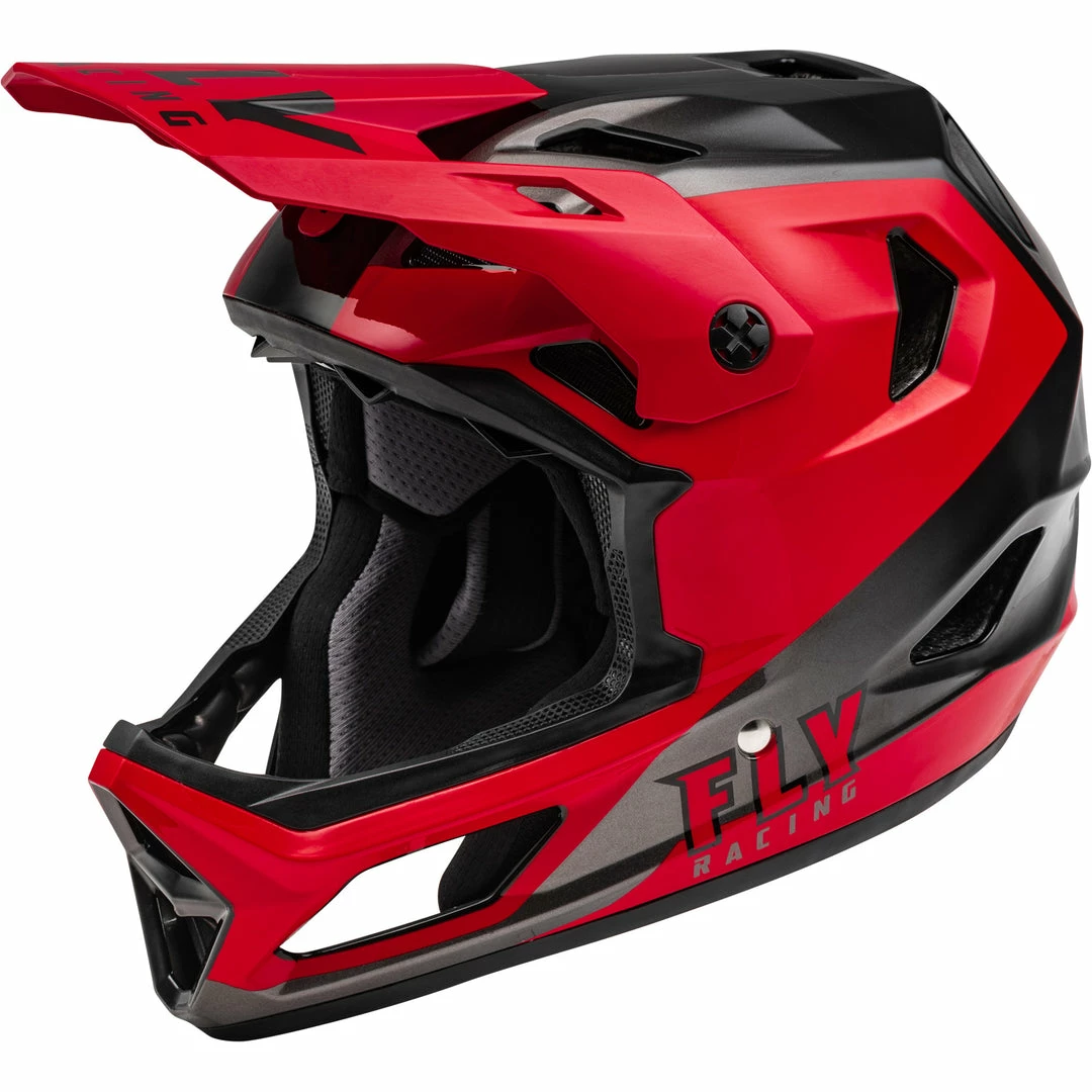 Fly Racing Rayce BMX Race Helmet-Red/Black 1 Fly Racing Rayce BMX Race Helmet-Red/Black