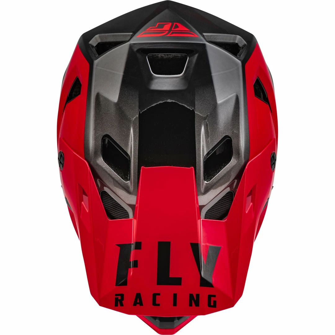 Fly Racing Rayce BMX Race Helmet-Red/Black 4 Fly Racing Rayce BMX Race Helmet-Red/Black
