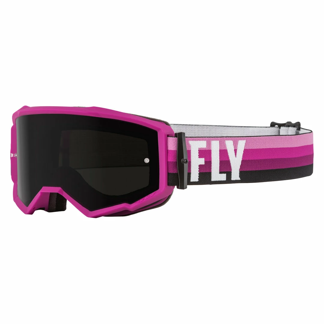 Fly Racing 2022 Zone Goggles-Pink/Black W/Dark Smoke Lens PROTECTIVE GEAR 1 Fly Racing 2022 Zone Goggles-Pink/Black W/Dark Smoke Lens PROTECTIVE GEAR