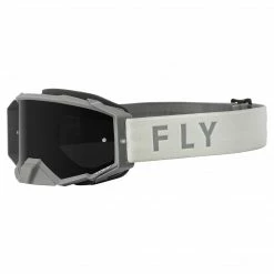 Fly Racing 2022 Zone Pro Goggles-Grey W/Dark Smoke Lens