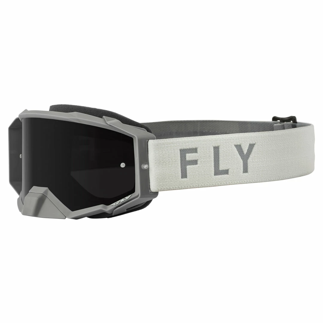 Fly Racing 2022 Zone Pro Goggles-Grey W/Dark Smoke Lens 1 Fly Racing 2022 Zone Pro Goggles-Grey W/Dark Smoke Lens