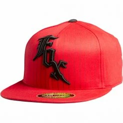 APPAREL Fox Bench Warmer Hat-Red