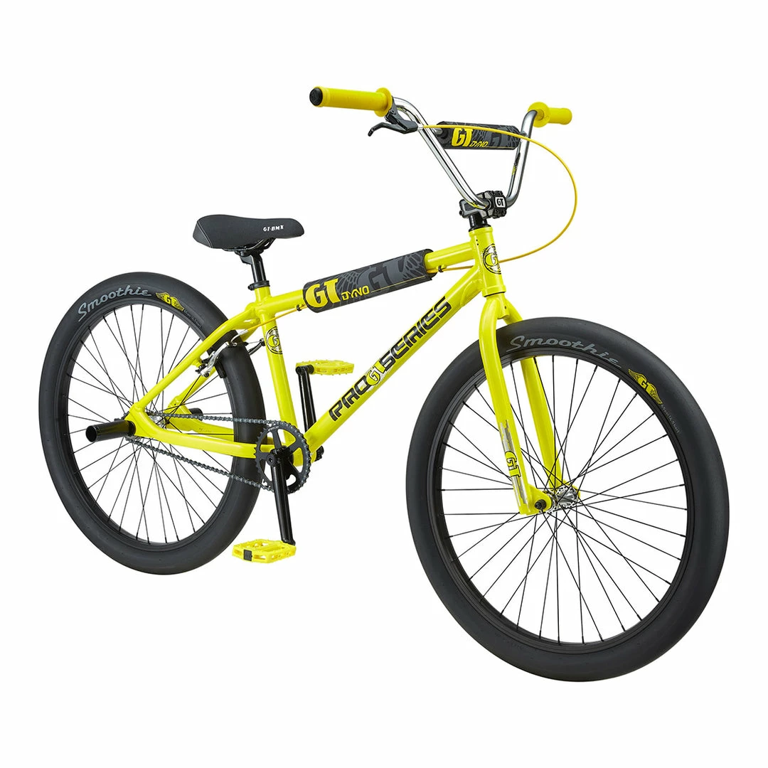 BIKES GT Pro Series Heritage 26" BMX Bike-Yellow 2 BIKES GT Pro Series Heritage 26" BMX Bike-Yellow