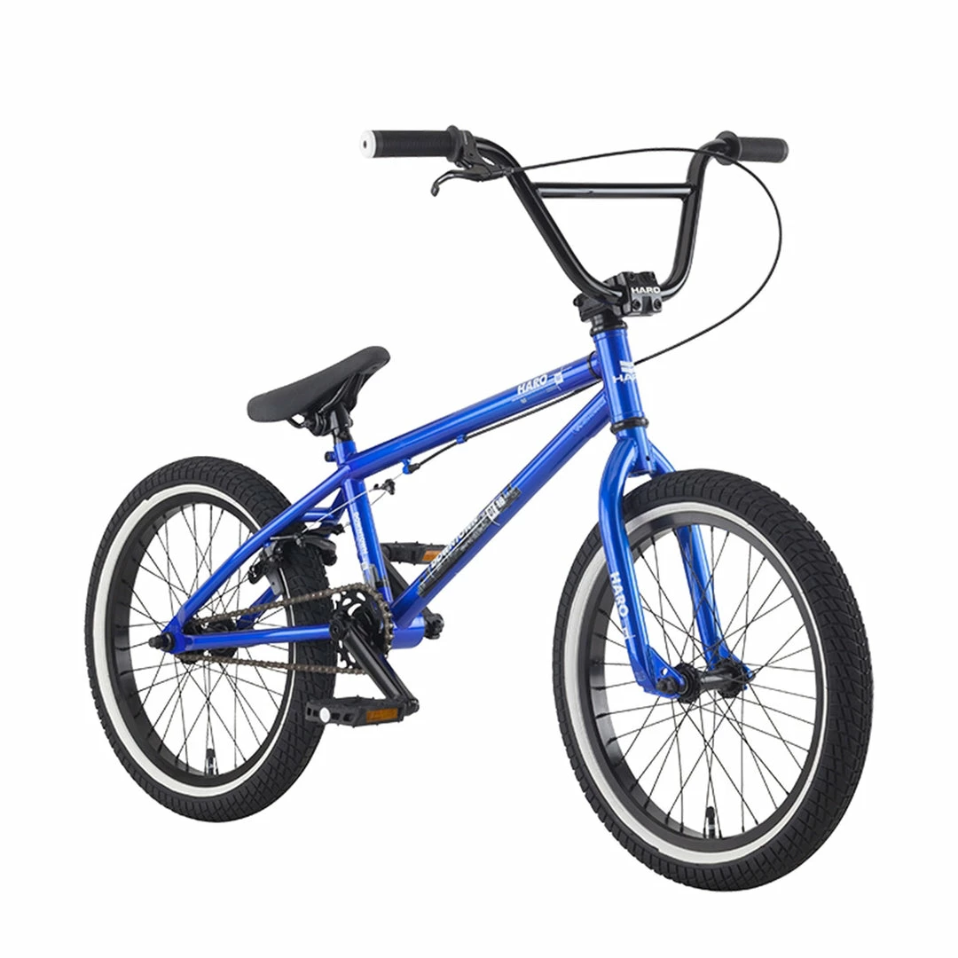 LITTLE BIKES Haro Downtown 18" Bike-Gloss Blue 2 LITTLE BIKES Haro Downtown 18" Bike-Gloss Blue