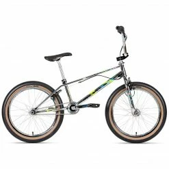 Haro Lineage Ground Master 19.5"TT BMX Freestyle Bike-Chrome FREESTYLE BIKES