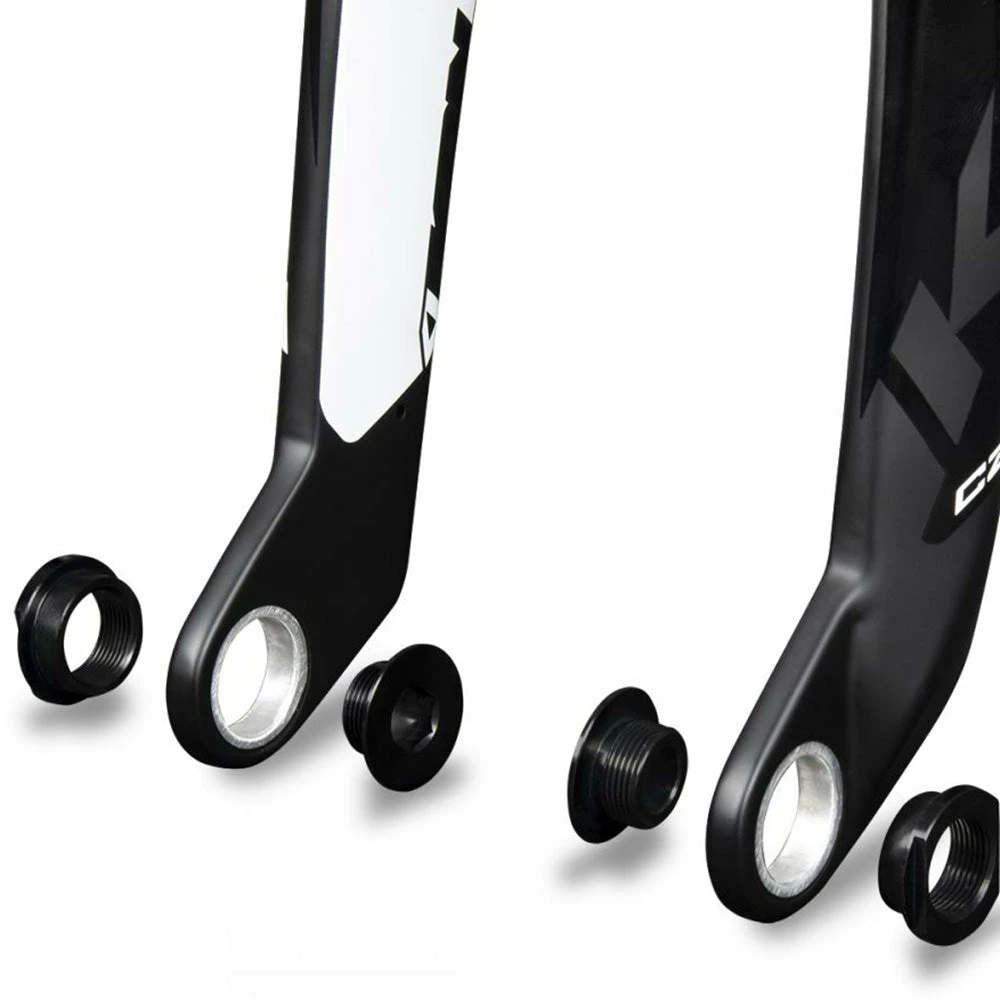 IKON BMX Threaded Fork Adapters-20mm To 10mm-Black 2 IKON BMX Threaded Fork Adapters-20mm To 10mm-Black