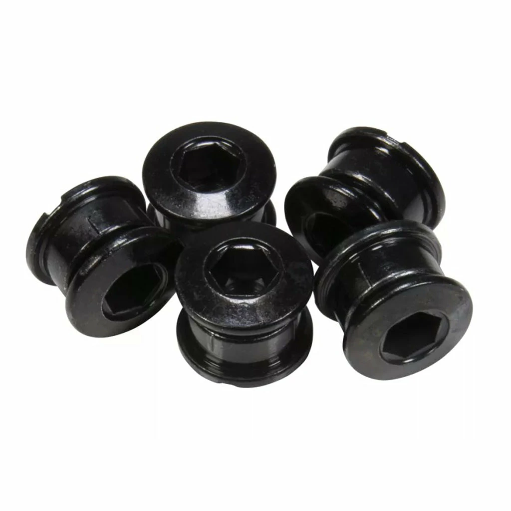 COMPONENTS Insight Chromoly Chainring Bolts-6.5mm X 4mm-Black 1 COMPONENTS Insight Chromoly Chainring Bolts-6.5mm X 4mm-Black