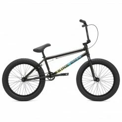 Kink Whip XL 21"TT BMX Bike-Gloss Black Fade FREESTYLE BIKES