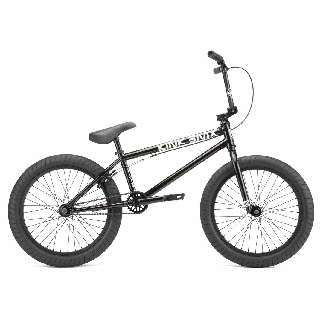 Kink Launch 20.25"TT BMX Freestyle Bike-Gloss Iridescent Black 1 Kink Launch 20.25"TT BMX Freestyle Bike-Gloss Iridescent Black