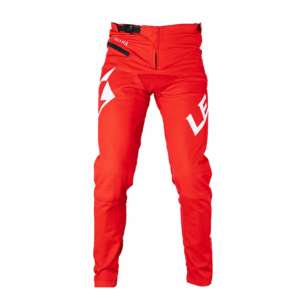 Lead Racing Ultra BMX Race Pants-Red/White 2 Lead Racing Ultra BMX Race Pants-Red/White