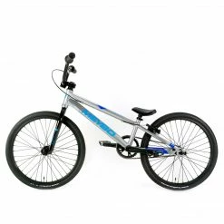 BIKES Meybo Clipper Expert BMX Race Bike-Grey/Blue/Cyan