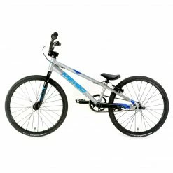 RACE BIKES Meybo Clipper Junior BMX Race Bike-Grey/Blue/Cyan