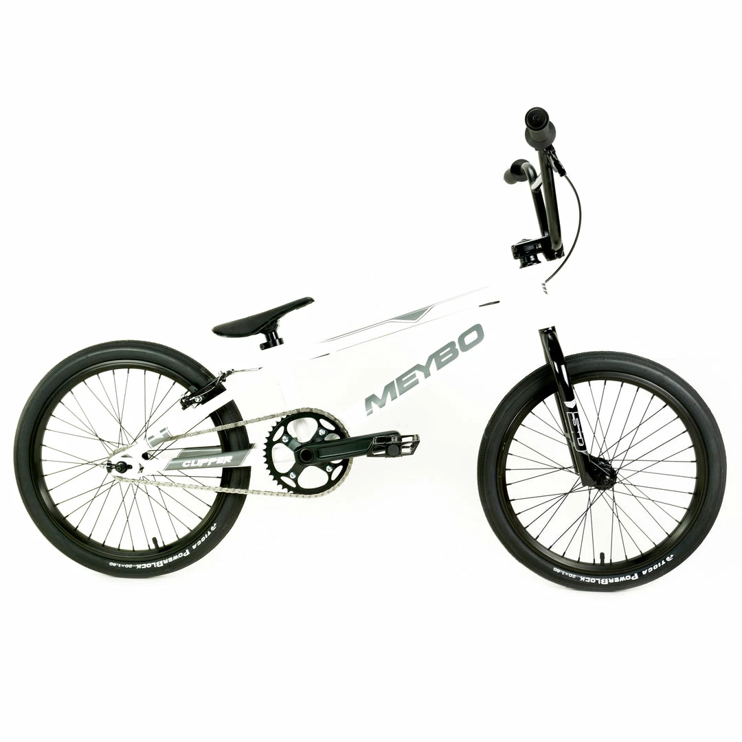 Meybo Clipper Pro BMX Race Bike-White/Grey/Black RACE BIKES 1 Meybo Clipper Pro BMX Race Bike-White/Grey/Black RACE BIKES