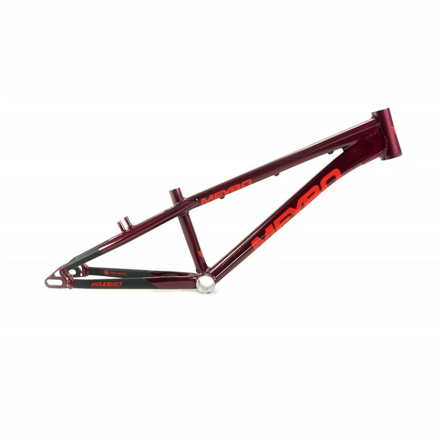 Meybo Holeshot BMX Race Frame-Maroon/Red/Black FRAMES 1 Meybo Holeshot BMX Race Frame-Maroon/Red/Black FRAMES